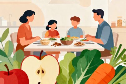Veselīgs uzturs ģimenēm