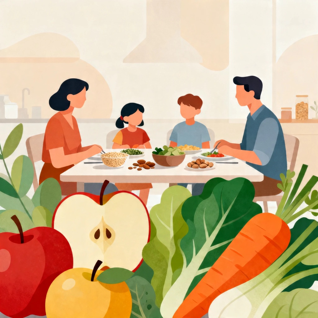 Veselīgs uzturs ģimenēm